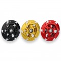 CNC Racing BI-Color Wet Clutch Pressure Plate for the Ducati with OE 3 Spring Slipper Clutch
